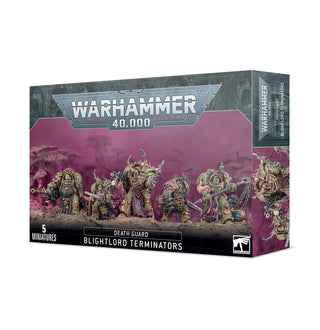 Games Workshop Warhammer 40K Death Guard Blightlord Terminators 43-51