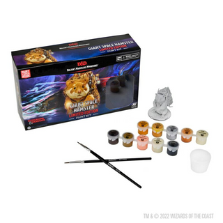 Wizkids Dungeons And Dragons D&D Nolzur's Marvelous Miniatures Paint Kit Limited Edition Giant Space Hamster All In One Paint Kit WZK90597