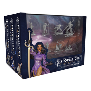 Cosmere RPG Stormlight Archive Oathbringer Premium Unpainted Miniatures Set 7 Minis Pack BWG-OB-7P