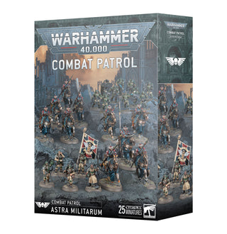 Games Workshop Warhammer 40K Astra Militarum Combat Patrol Plastic Box 73-473