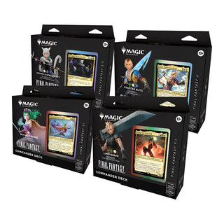 Magic The Gathering CCG Universes Beyond Final Fantasy Commander Deck Carton 4 MTG-FinalFantasy-CDC