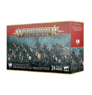 Games Workshop Warhammer Age Of Sigmar Soulblight Gravelords Deathrattle Skeletons Plastic Box 91-42
