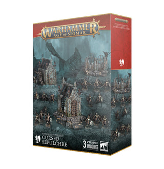Games Workshop Warhammer Age Of Sigmar Soulblight Gravelords Cursed Sepulchre Plastic Box 91-88