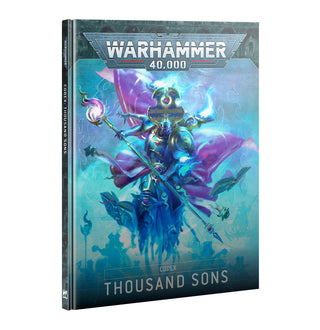 Games Workshop Warhammer 40K Thousand Sons Codex Thousand Sons Hardbound English Book 36-01
