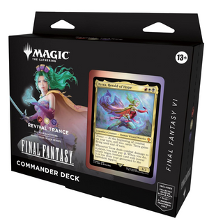Magic the Gathering CCG Universes Beyond Final Fantasy Commander Deck Revival Trance MTG-FinalFantasy-CDC-C