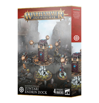 Games Workshop Warhammer Age Of Sigmar Kharadron Overlords Zontari Endrin Dock Plastic Box 84-66