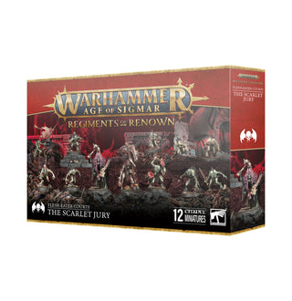 Games Workshop Warhammer Age Of Sigmar Flesh-Eater Courts The Scarlet Jury Plastic Box 91-89