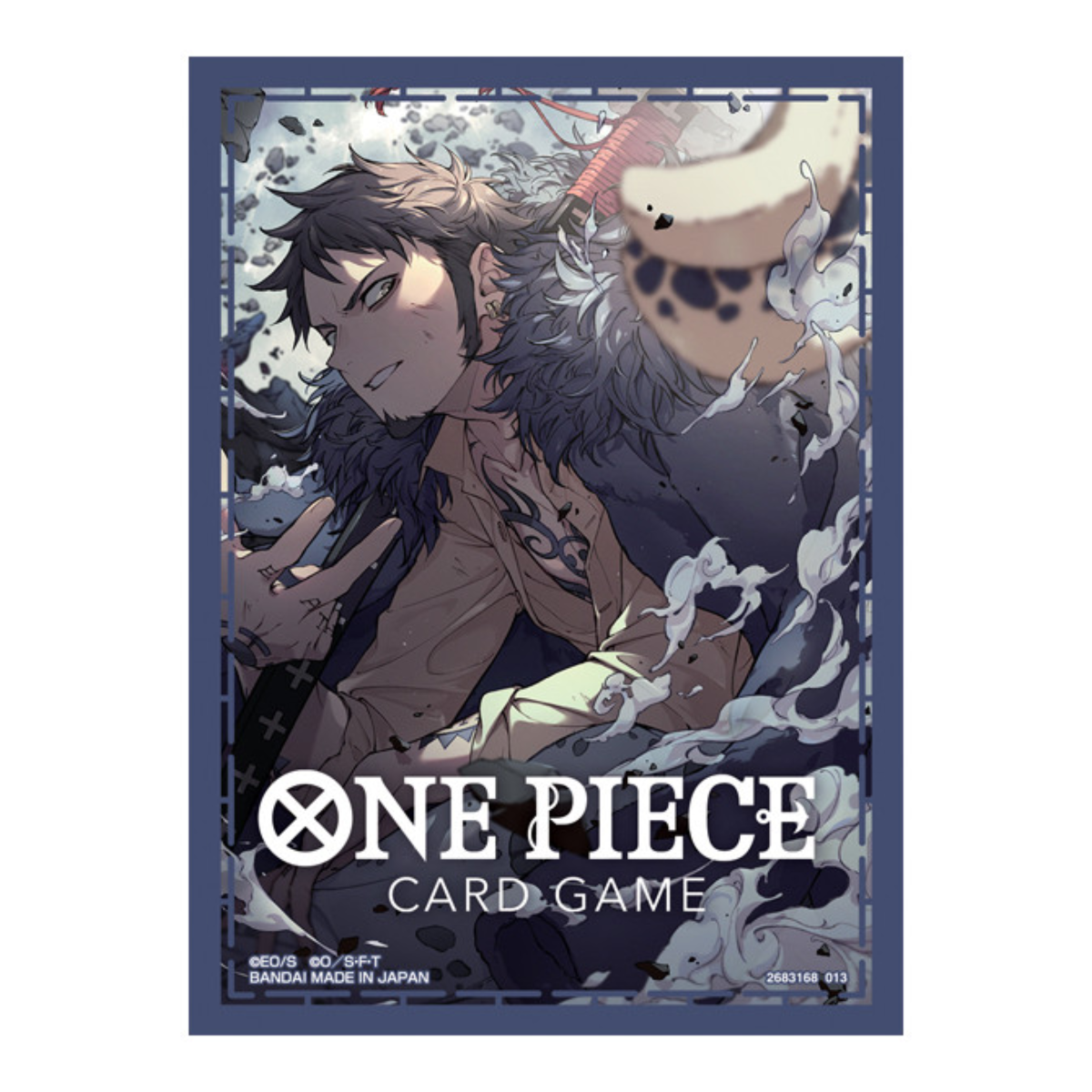 trafalgar law card sleeves One Piece TCG Official Set 6-Trafalgar Single Pack BAN9040333-TrafalgarLaw Design:Whole Box (16 pcs) 10% Off 2 types of card Sakazuki (OP09-026) • Emperors Japanese Singles