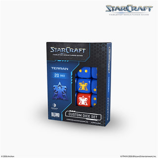 StarCraft Tabletop Miniatures Game Dice Set- Terran ARSSCMG0025