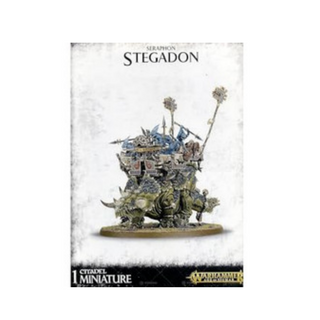 Games Workshop Warhammer Age of Sigmar Seraphon Stegadon can be used as Stegadon Chief and Engine of the Gods Web Exclusive