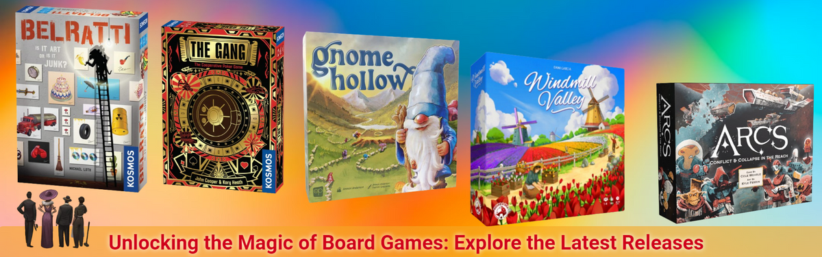 Unlocking the Magic of Board Games: Explore the Latest Releases