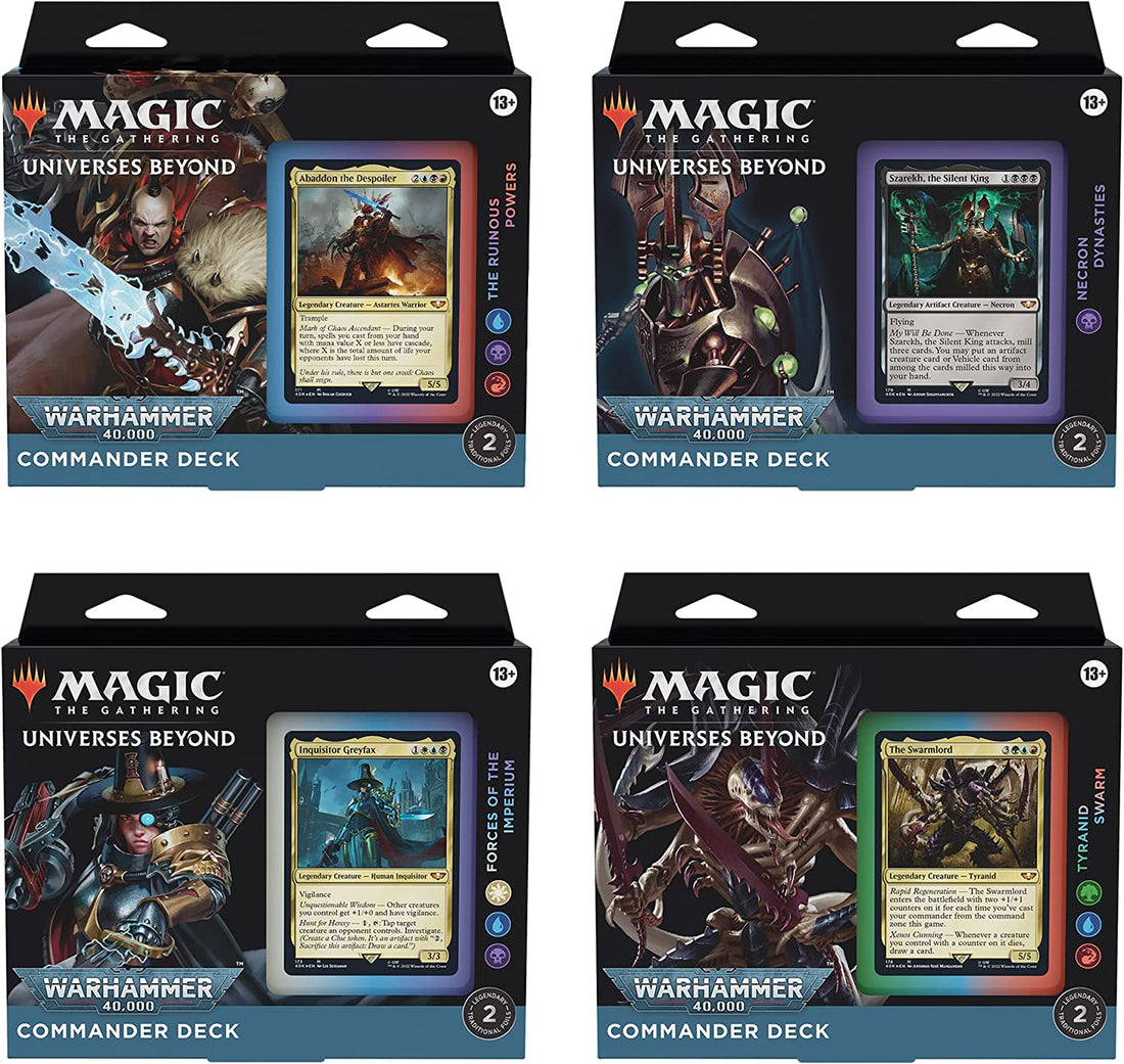 Magic: The Gathering Warhammer 40,000 Commander Decks