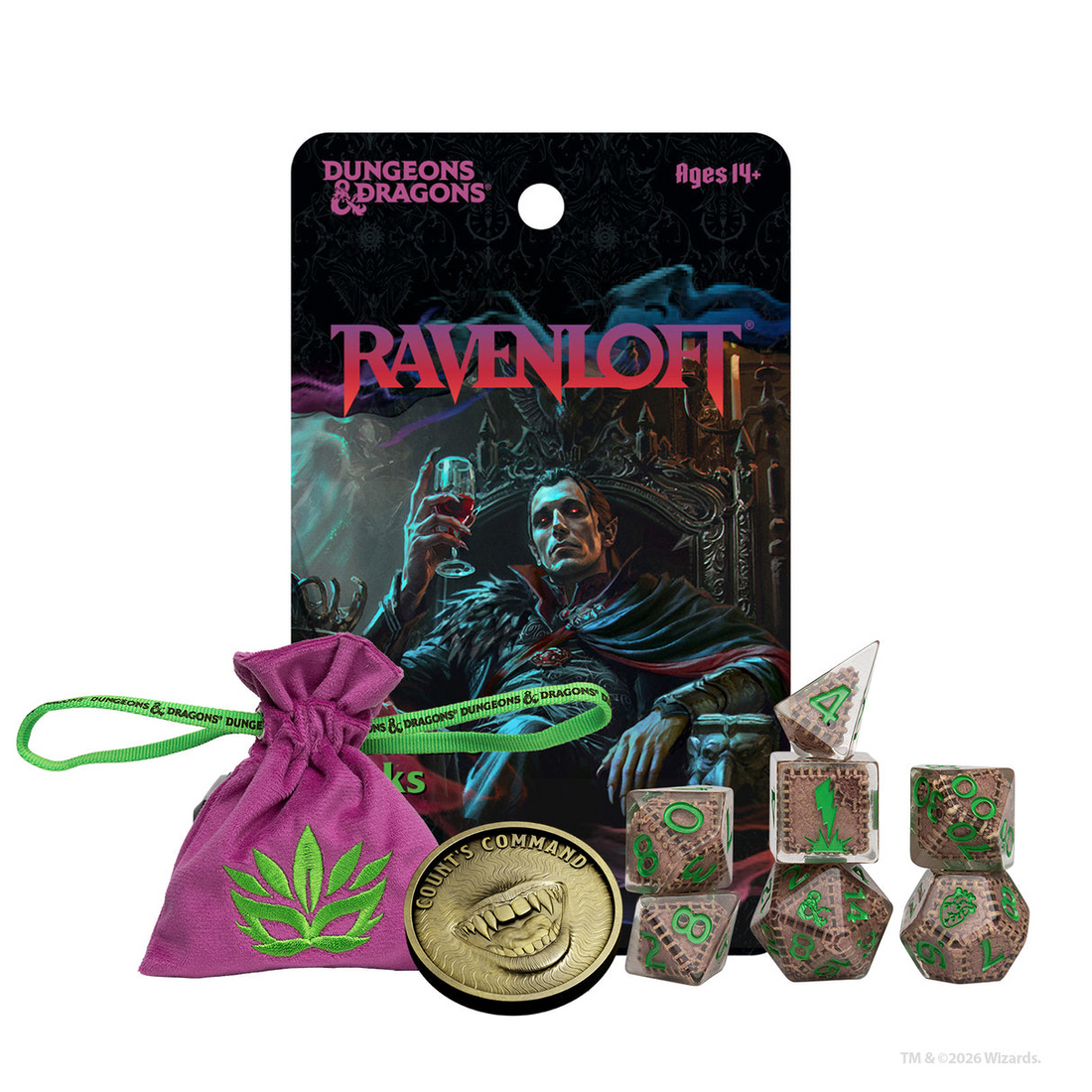 D&D Treasure Packs Mists of Ravenloft