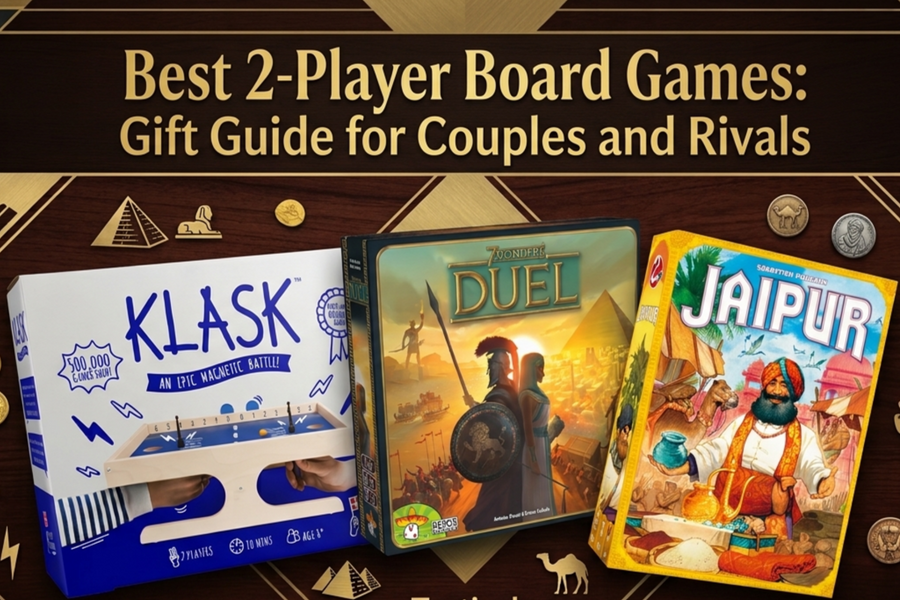 Best 2-Player Board Games: Gift Guide for Couples and Rivals