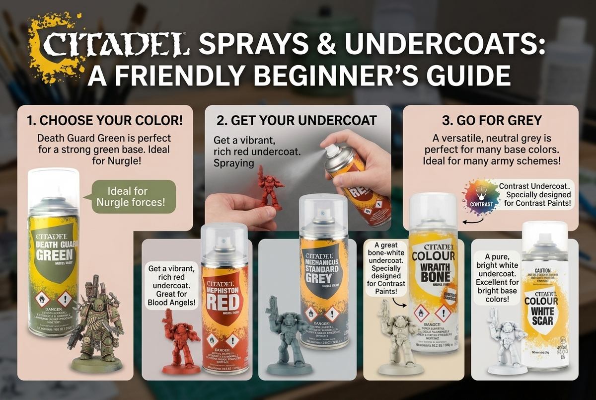 Citadel Sprays & Undercoats: A Friendly Beginner's Guide