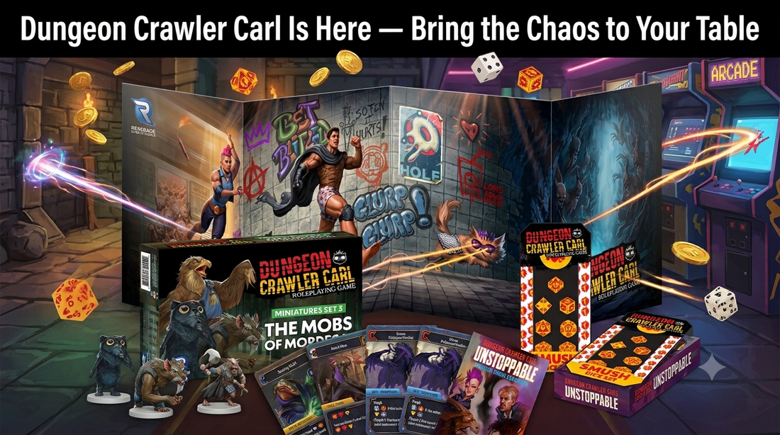 Dungeon Crawler Carl Is Here — Bring the Chaos to Your Table