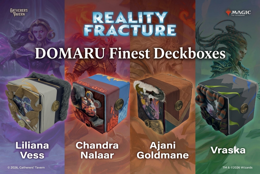 Gatherer's Tavern Fractured Reality Domaru Finest Deckboxes