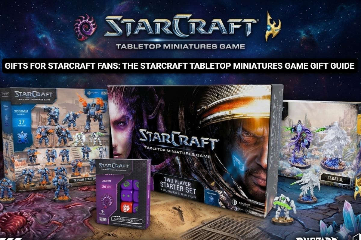 Gifts for StarCraft Fans: The StarCraft Tabletop Miniatures Game Gift Guide