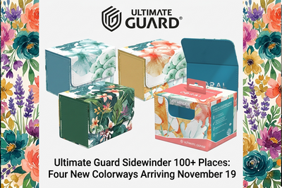 Ultimate Guard Sidewinder 100+ Places: Four New Colorways Arriving November 19