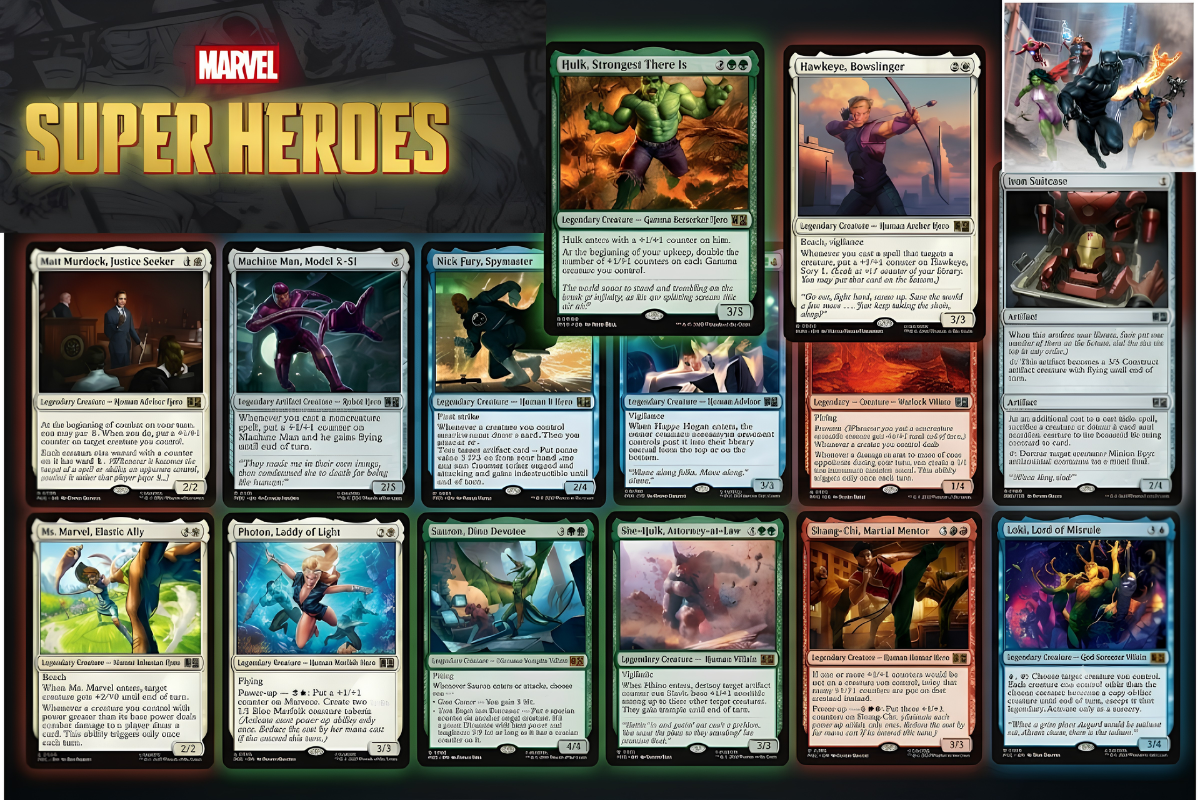 Marvel Super Heroes – More Cards Added to the Spoiler List