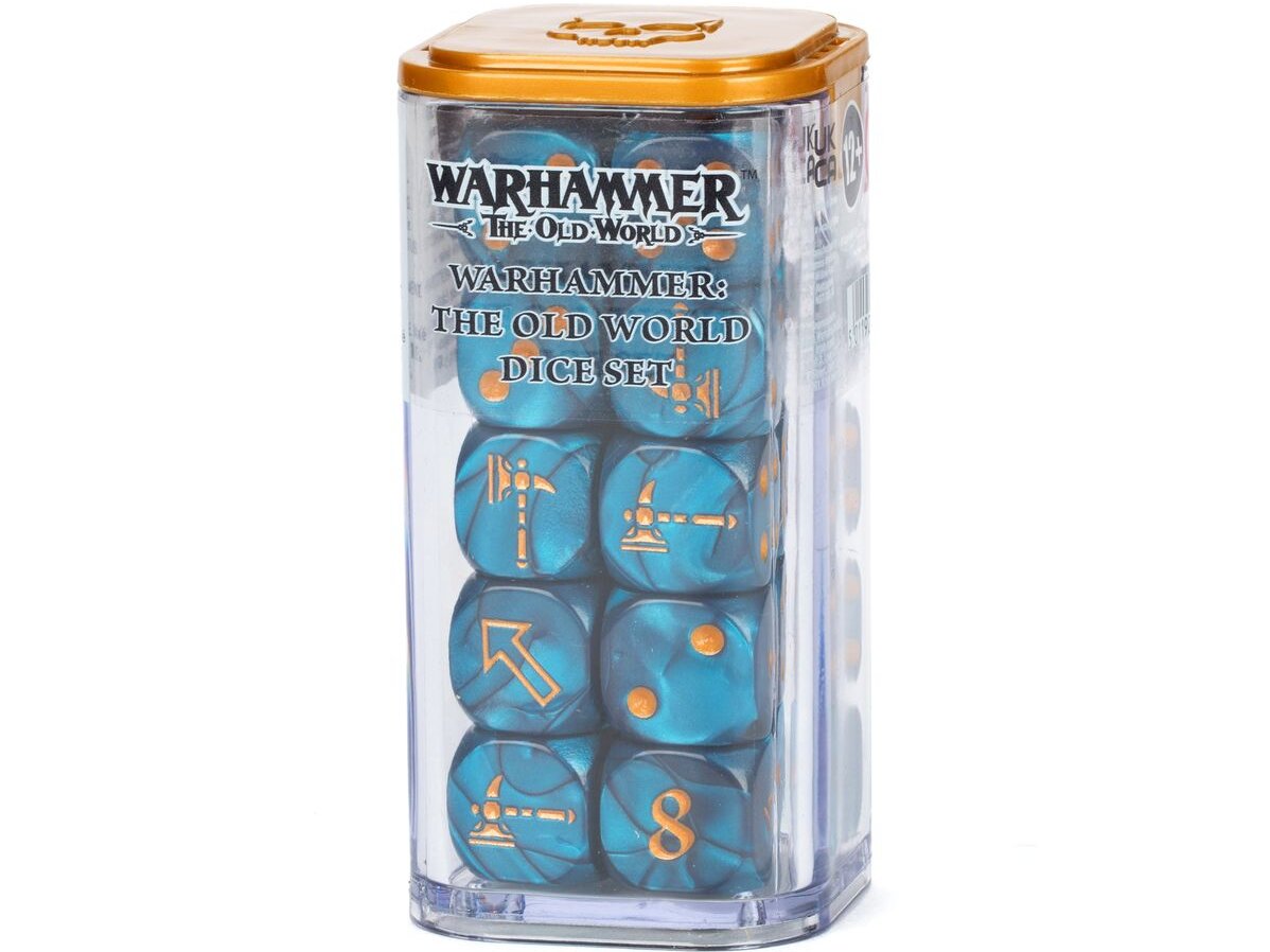 Games Workshop Warhammer The Old World, Kingdom Of Bretonnia and Tomb Kings Of Khemri Dice Sets