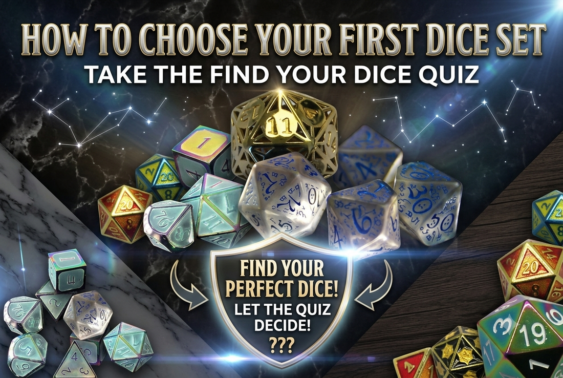 How to Choose Your First Dice Set (Take the Find Your Dice Quiz)