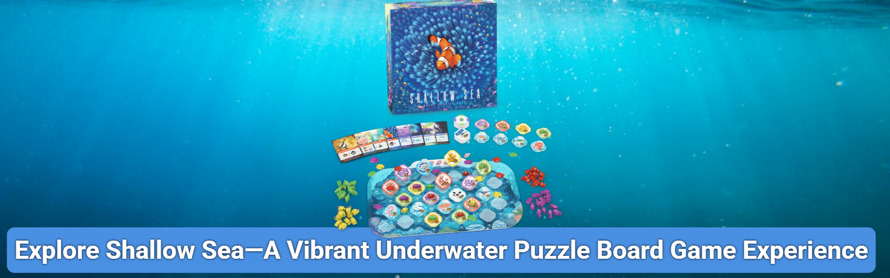 Explore Shallow Sea – A Vibrant Underwater Puzzle Board Game Experience