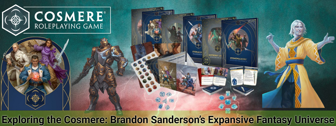 Exploring the Cosmere: Brandon Sanderson’s Expansive Fantasy Universe