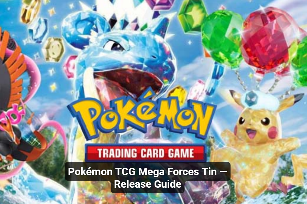 Pokémon TCG Mega Forces Tin — Release Guide