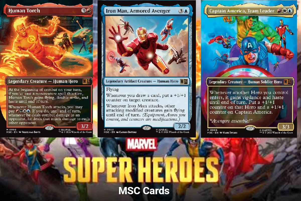  Marvel Super Heroes MSC Symbol 2026