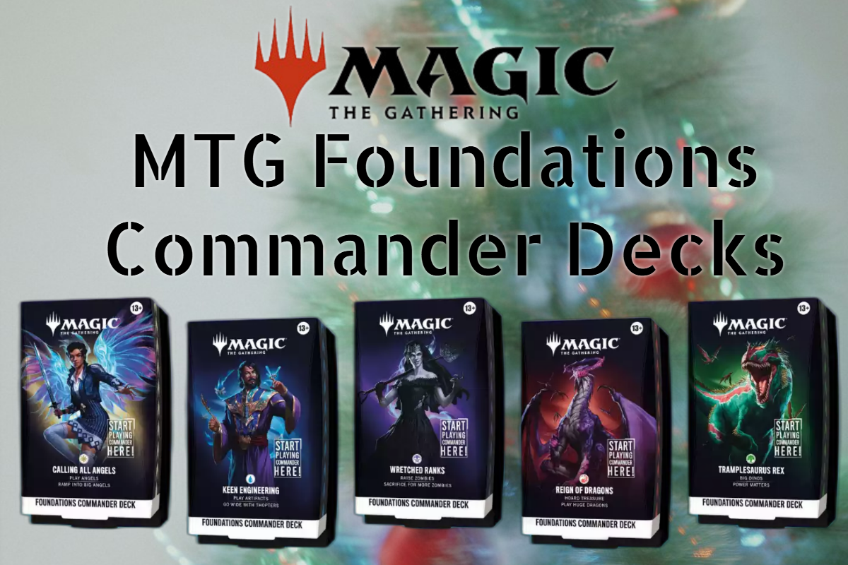 MTG Foundations Commander Decks — Five New Precons Landing in October