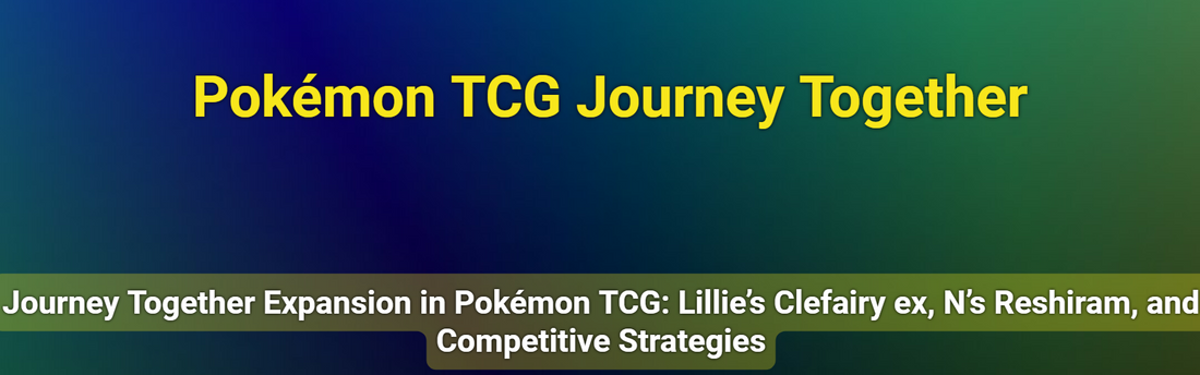 Journey Together Expansion in Pokémon TCG: Lillie’s Clefairy ex, N’s Reshiram, and Competitive Strategies