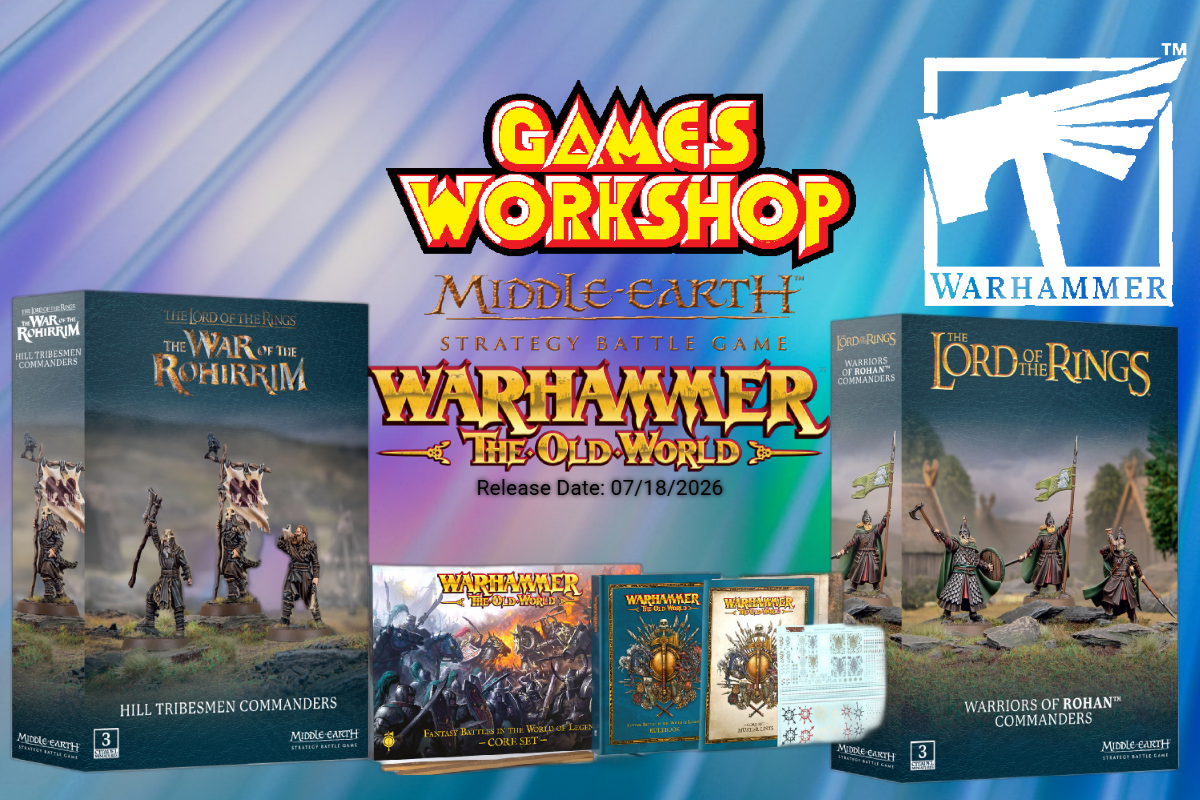Official Box Contents Guide: Warhammer & Middle-earth SBG Releases