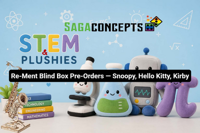 Re-Ment Blind Box Pre-Orders — Snoopy, Hello Kitty, Kirby