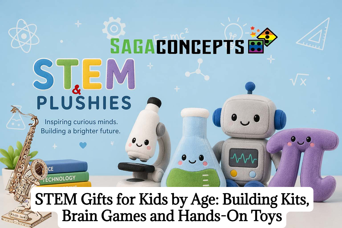 STEM Gifts for Kids by Age: Building Kits, Brain Games and Hands-On Toys