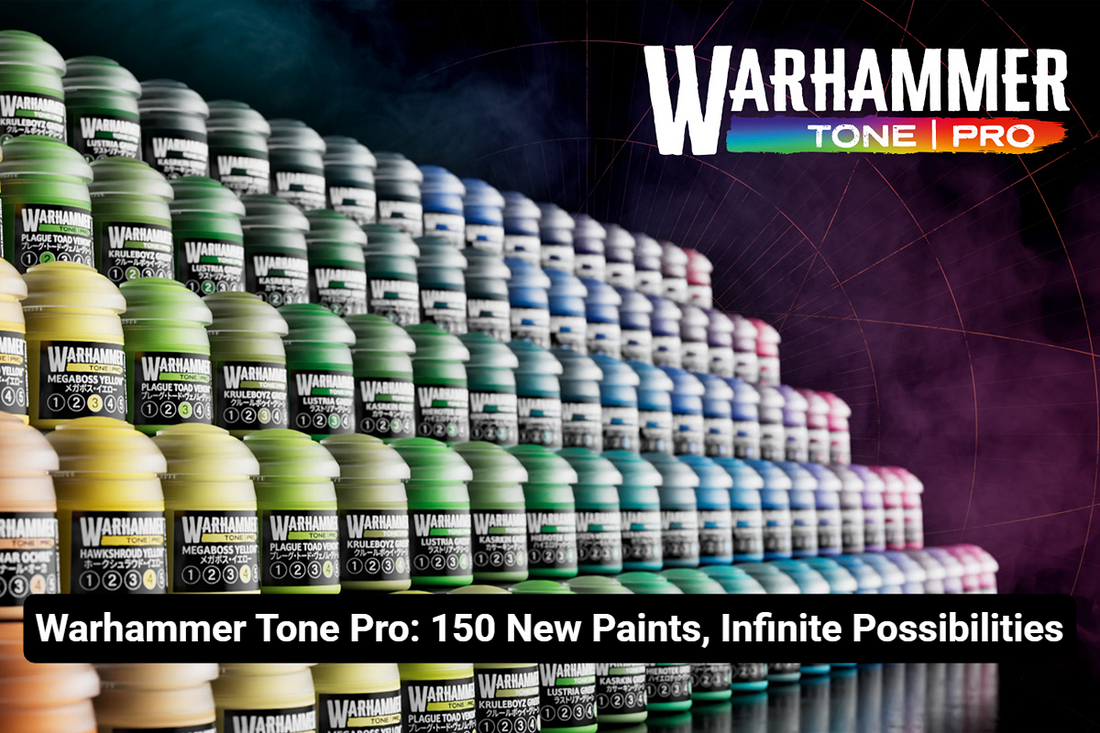 Warhammer Tone Pro: 150 New Paints, Infinite Possibilities