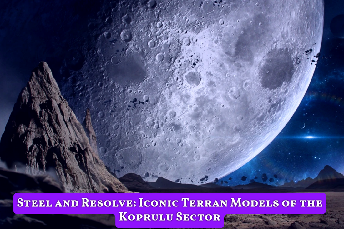Steel and Resolve: Iconic Terran Models of the Koprulu Sector