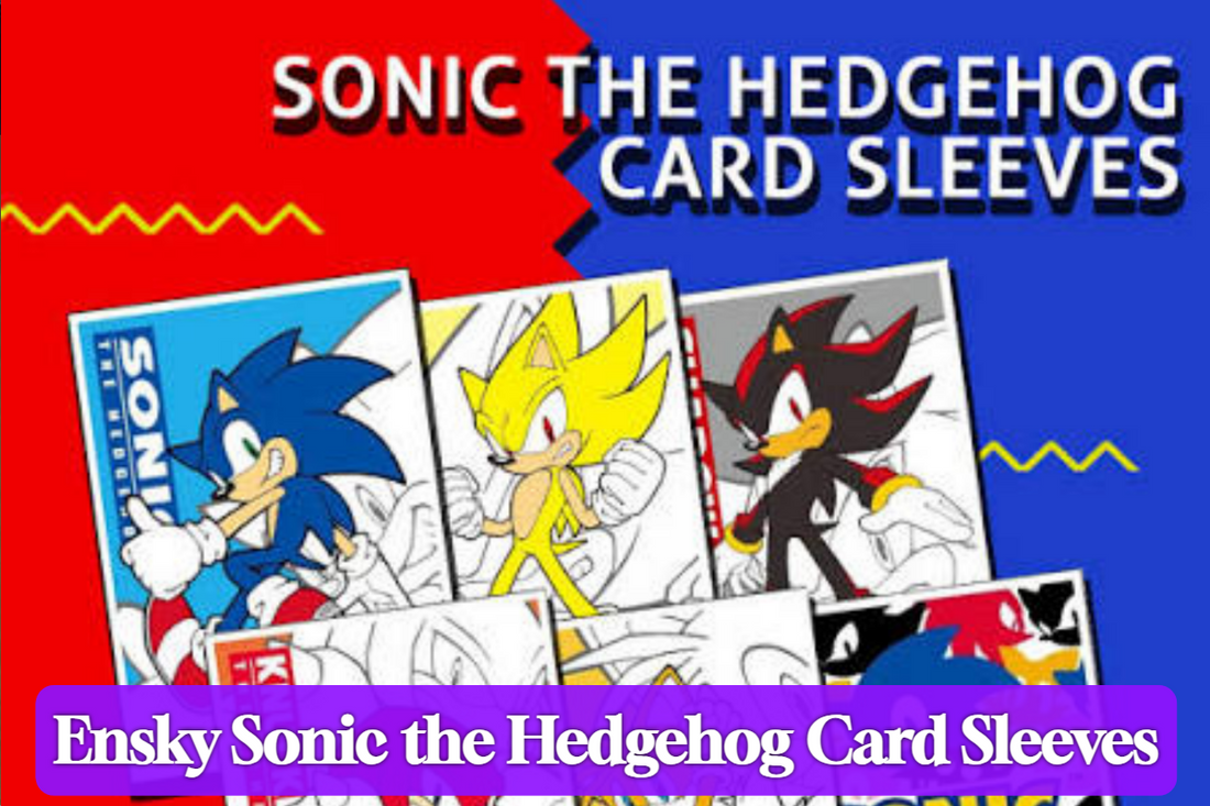 Ensky Sonic the Hedgehog Card Sleeves