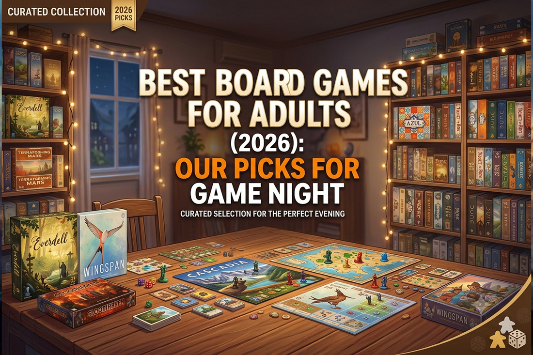 Best Board Games for Adults (2026): Our Picks for Game Night