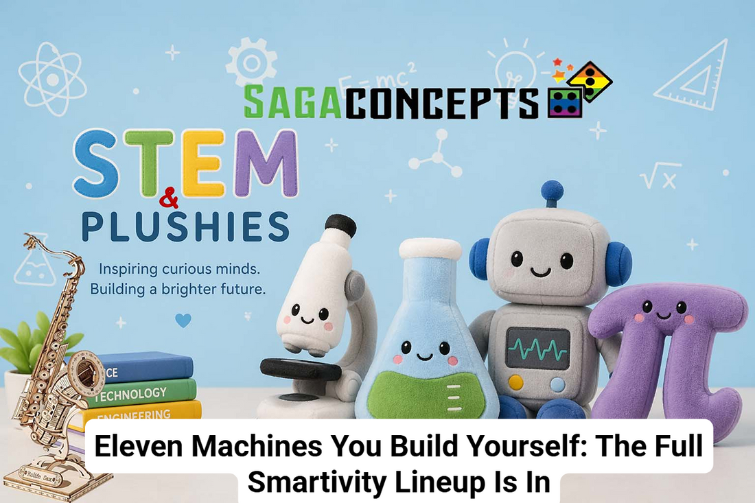 Eleven Machines You Build Yourself: The Full Smartivity Lineup Is In