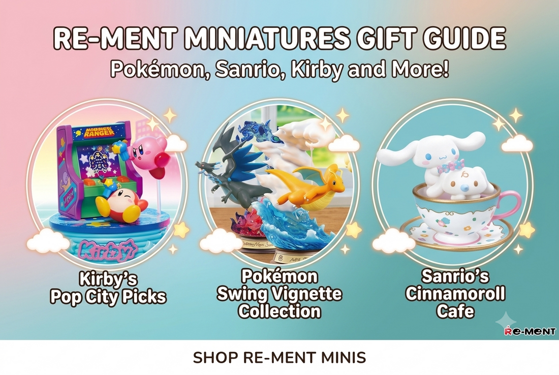 Re-Ment Miniatures Gift Guide: Pokémon, Sanrio, Kirby and More