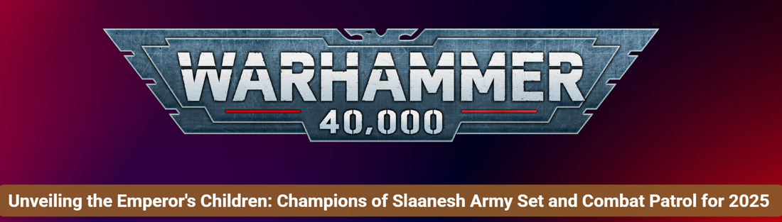 Unveiling the Emperor's Children: Champions of Slaanesh Army Set and Combat Patrol for 2025