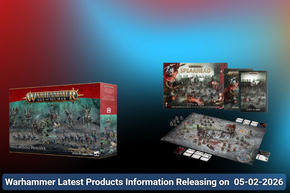 Warhammer Latest Products Information Releasing on  05-02-2026