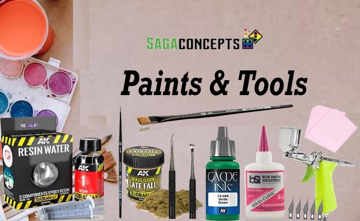 Paints and Tools