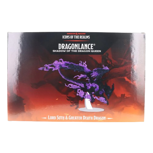 Wizkids Dungeons And Dragons Icons Of The Realms Set 25 Dragonlance Lord Soth On Greater Death Dragon WZK96224