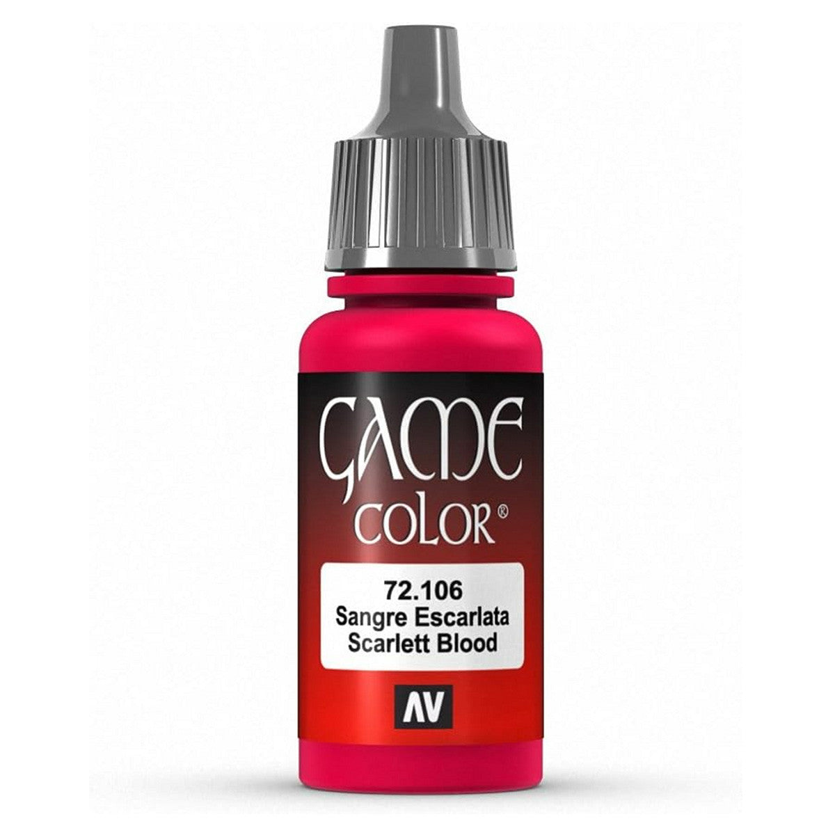 Vallejo Game Color Scarlett Blood Acrylic Non Toxic Paints 17ml VAL-72106