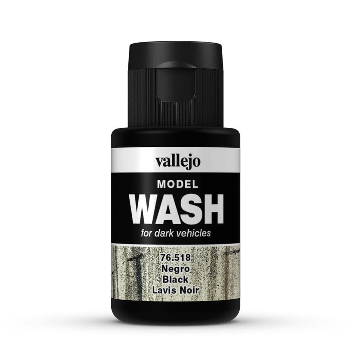 Vallejo Black Wash or Dark Vehicles 35ml VAL-76518