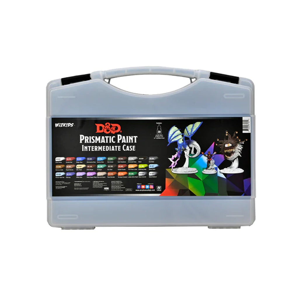 Wizkids Dungeons And Dragons Prismatic Paint Intermediate Paint Case Paints Bundles D&D WZK67161