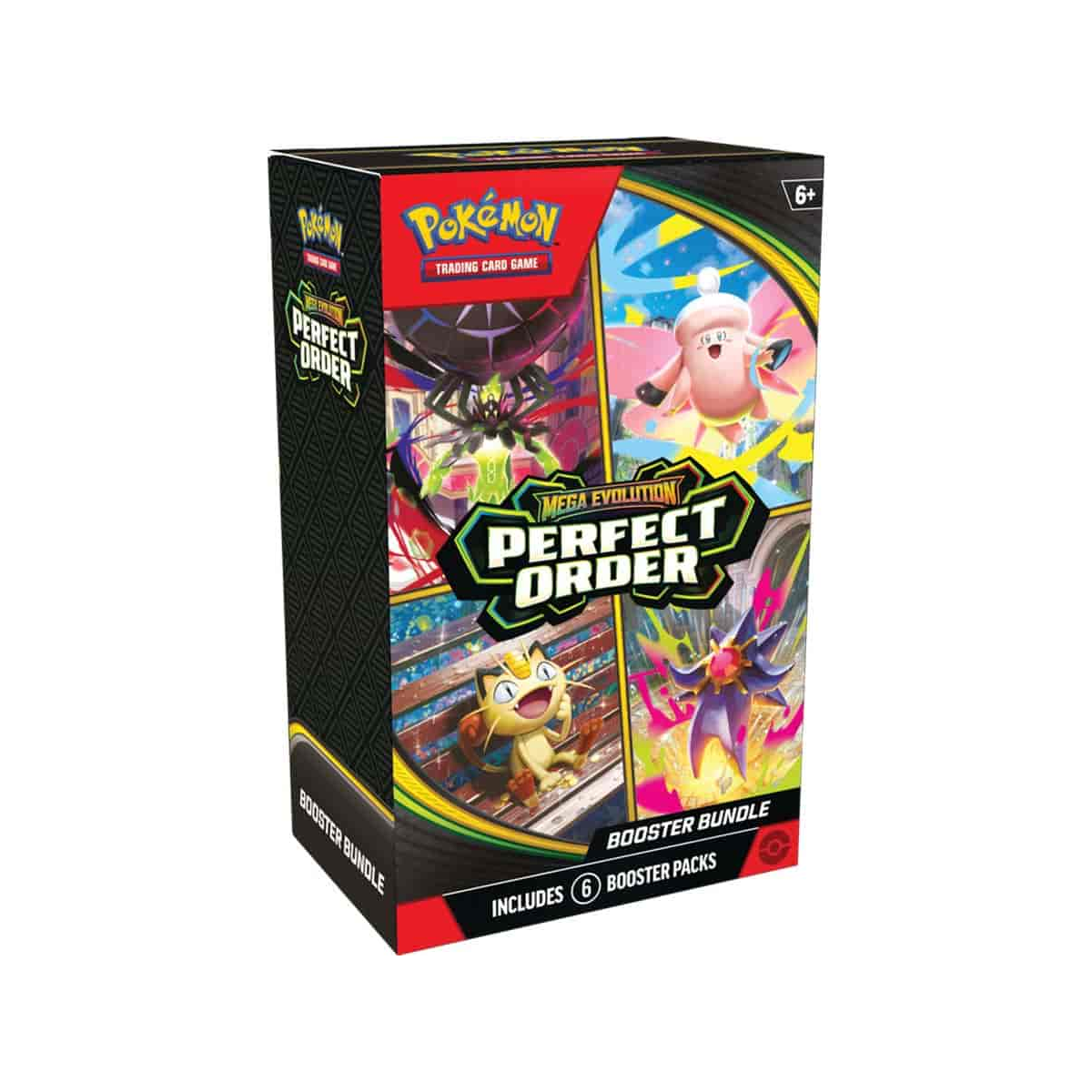 Pokemon TCG Mega Evolution Perfect Order ME03 Booster Bundle 6Ct PKM-ME03-BB