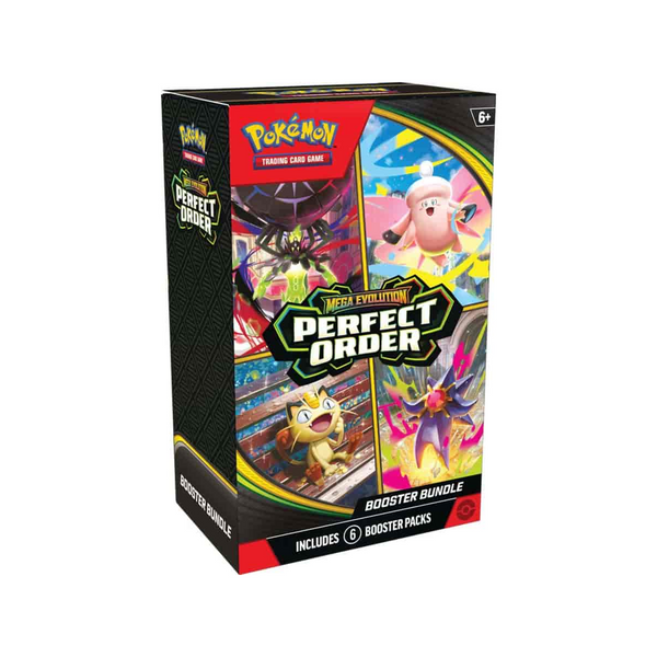 Pokemon TCG Mega Evolution Perfect Order ME03 Booster Bundle 6Ct PKM-ME03-BB